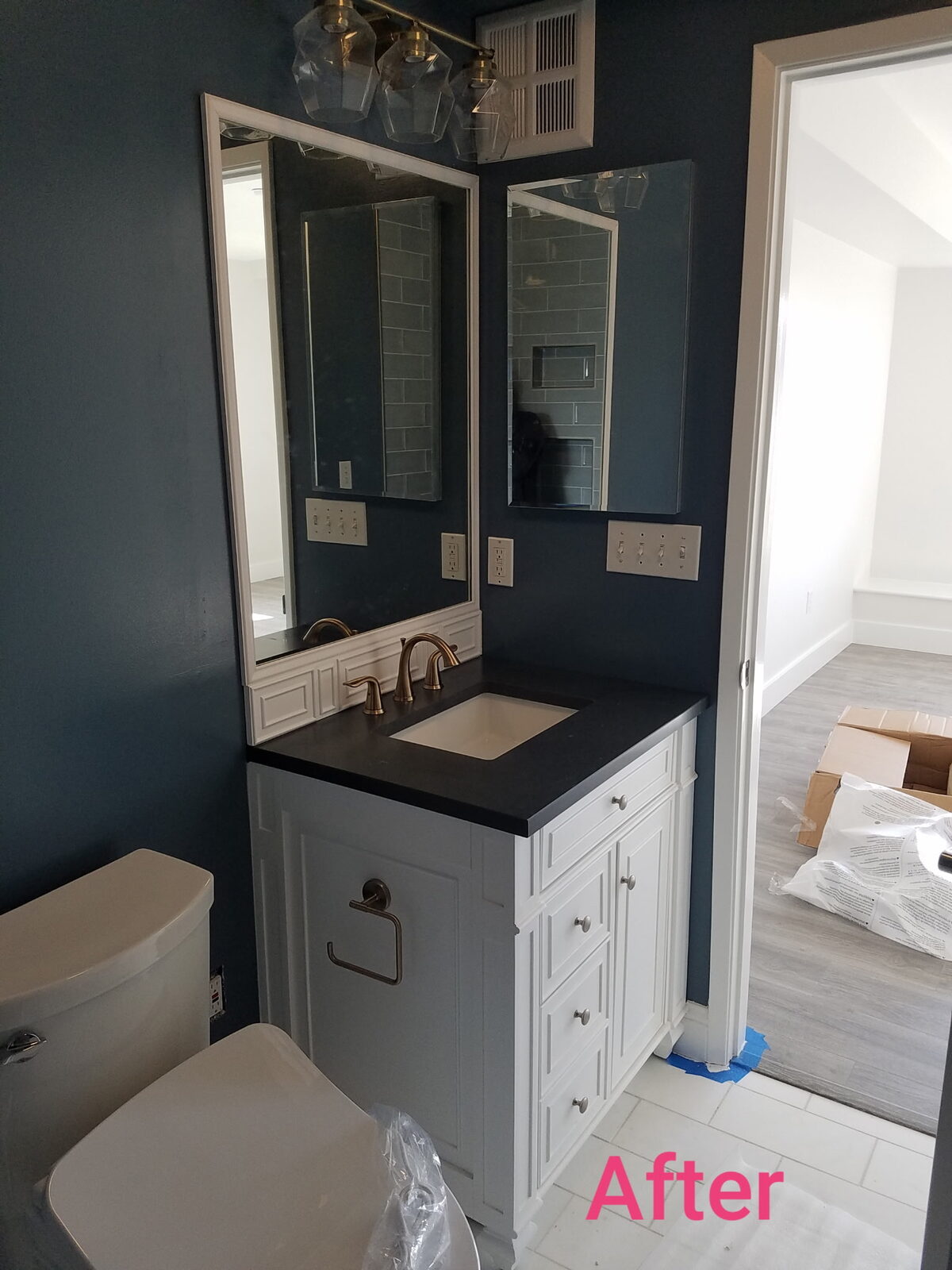 Interior repairs